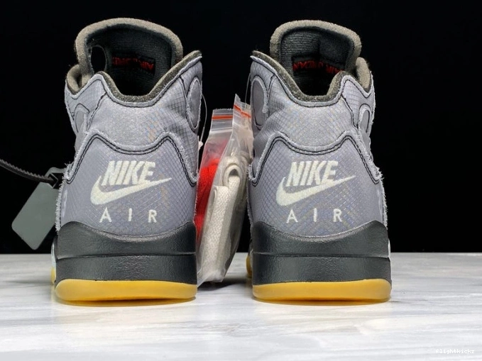 5 Black CT8480-001 Jordan Air x Off-White 1029